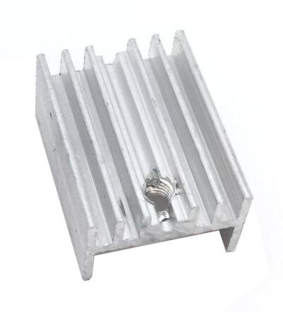 Heatsink 15x10x20mm aluminium voor TO-220